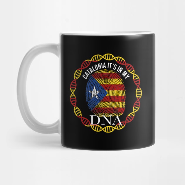 Catalan Flag  Catalonia Its In My DNA Estelada Blava Independence Flag - Gift for Catalan From Catolonia by Country Flags